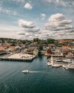 Langesund i Norge