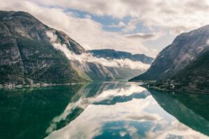 Eidfjord i Sydnorge
