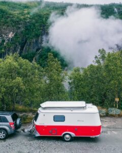 Camping ved Vøringsfossen