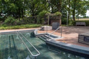 Helende vand i Kurpark Bad Schmiedeberg