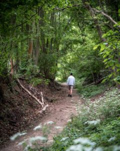 På vej op til Tote Täler.