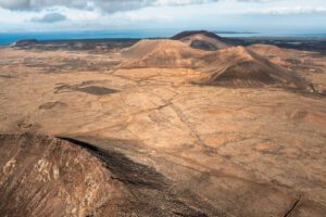 Vulkaner på den nordlige del af Fuerteventura