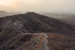 Sti i bjergene på Fuerteventura