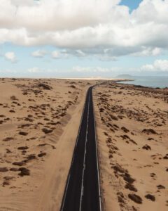 Vej på Fuerteventura