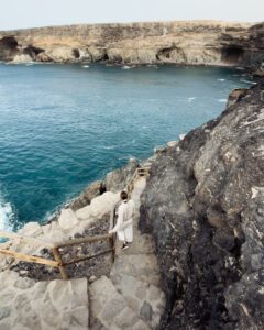 Stien til Ajuy-grotterne på Fuerteventura