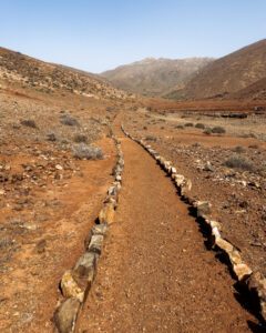 GR131 vandrerute på Fuerteventura