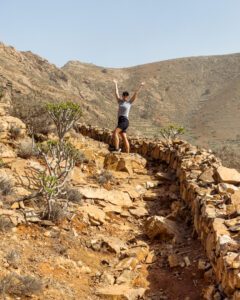 Vandrerute fra Pájara mod Betancuria