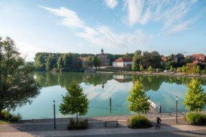 Udsigt til Eutin-slottet