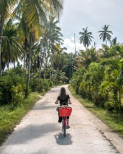 Cykling på La Digue