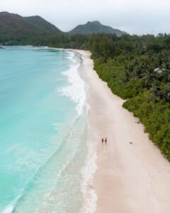 Anse Volbert. på Praslin
