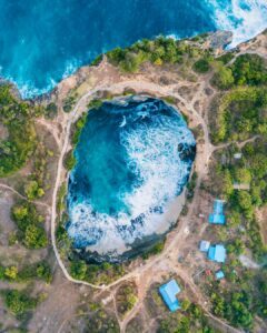 Broken Beach på Nusa Penida