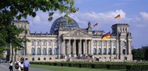 Der Reichstag i Berlin