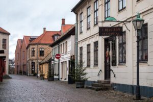 Fredriksdal Frilands- og Havemuseum gade