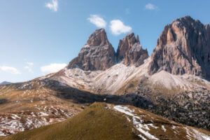 Udsigt ved Sella-passet