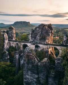 Nationalpark Sachsiske Schweiz, Bastei-broen