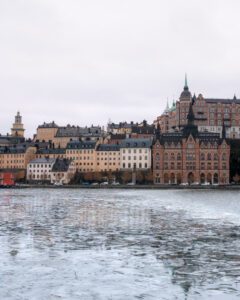 Stockholm om vinteren