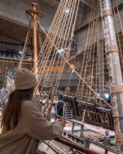 Victoria kigger på Vasaskibet