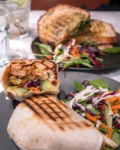 Kafe Plattan vegansk frokost