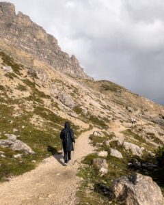 Regnvejr ved Tre Cime di Lavaredo