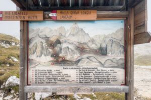 Kort til inspiration til detours ved Tre Cime di Lavaredo