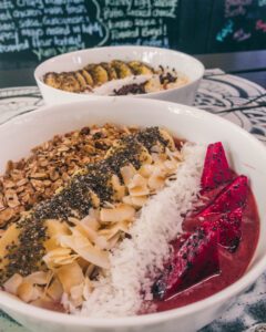 Smoothiebowls fra Kai & Co. i Avarua