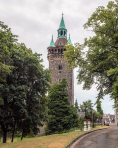 Lindenbein-tårnet nedefra