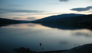 Åresøen med udsigt mod Duved og Tegefjäll