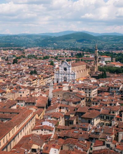 Udsigt fra Arnolfo-tårnet