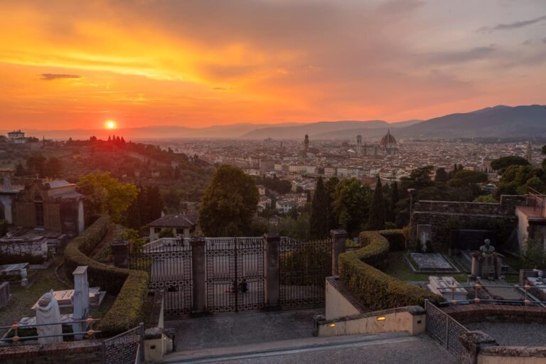 Udsigten oppe fra kirken