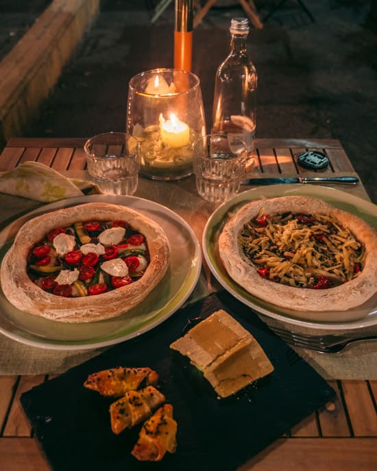 Napolitanske pizzaer fra La Pépinière Ristorante