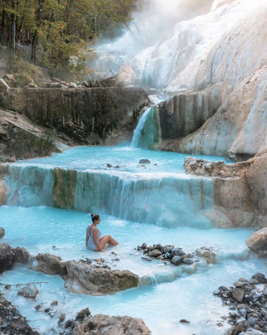 Victoria ved Bagni San Filippos termiske bade