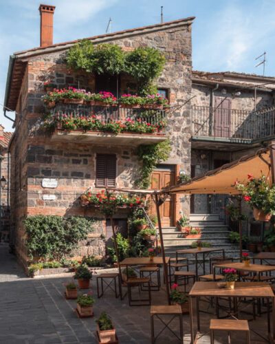 Fin plads i Radicofani