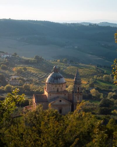 Tempio di San Biagio i Toscana ved Montepulciano