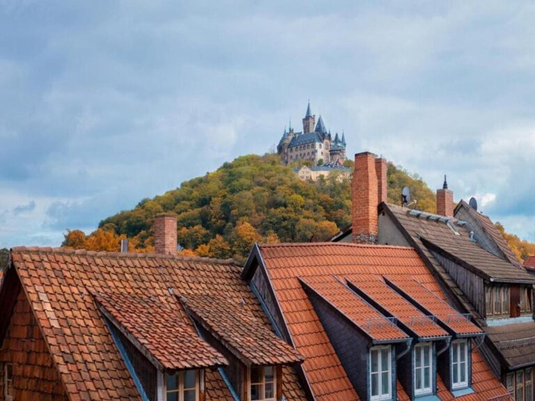Udsigt fra Boutique-Hotel Anno 1910