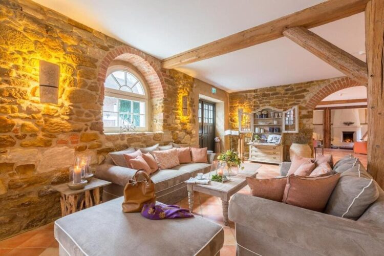 Lobbyen på Romantik Hotel am Brühl