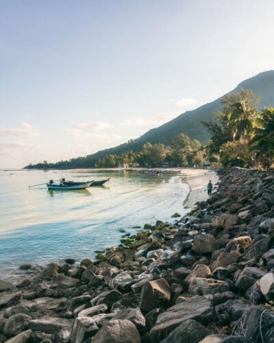 Chaloklum-bugten på Koh Phangan