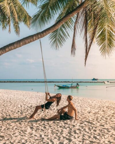 Alex & Victoria på Koh Phangan i Thailand