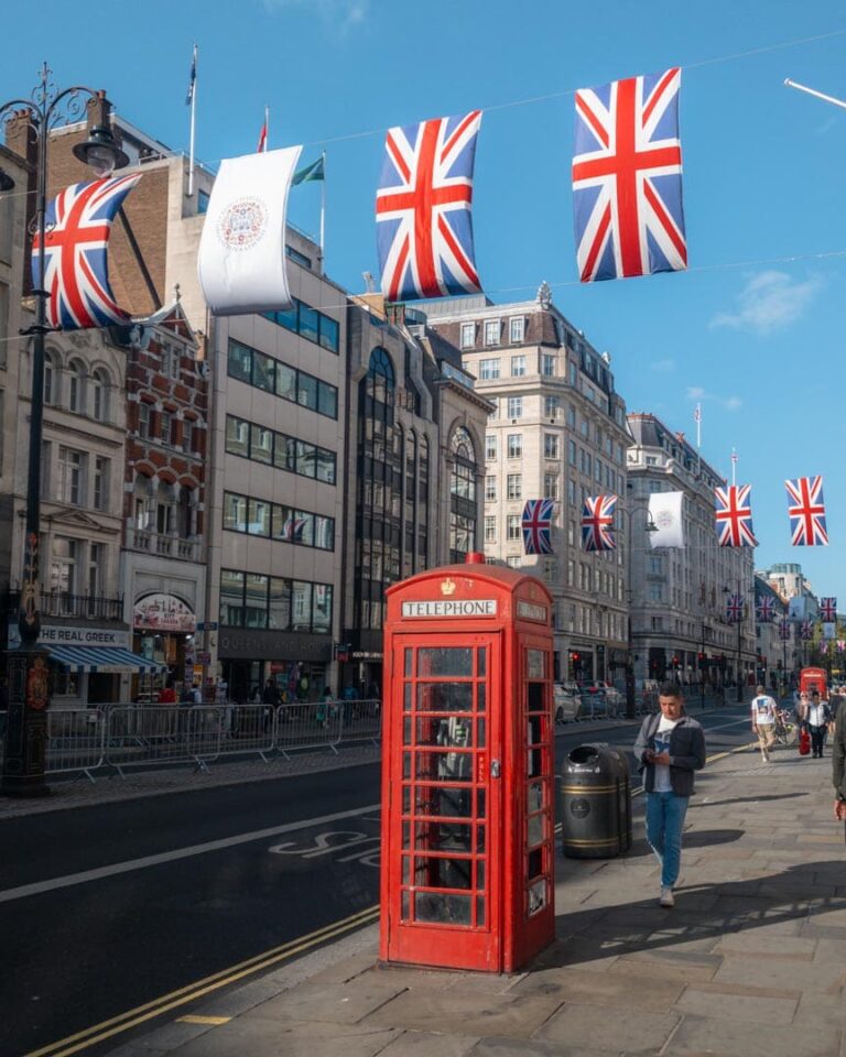Telefonboks i London
