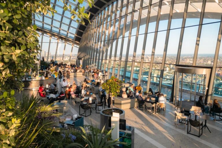 Flot udsigt fra Sky Garden
