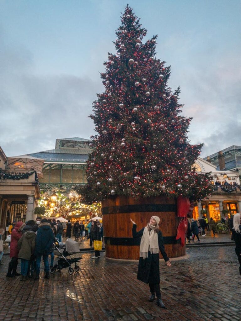 Victoria i London i julen
