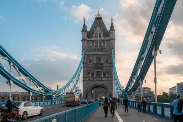 Tower Bridge til fods