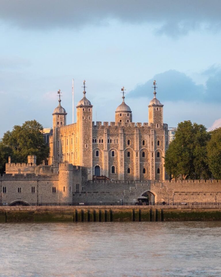 Tower of London fra den anden side af Themsen