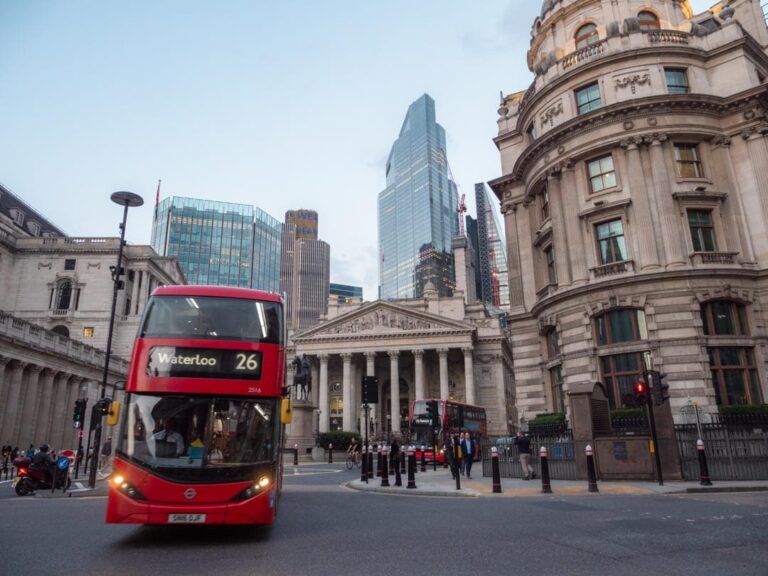 Centrum af London der er fyldt med oplevelser