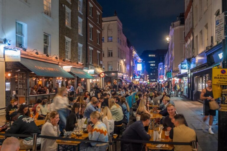 Soho om aftenen
