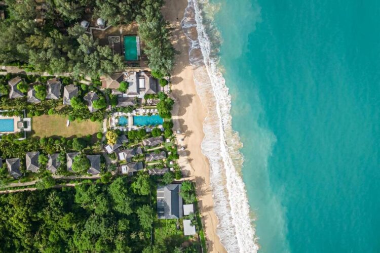 Layana Resort & Spa fra droneperspektiv