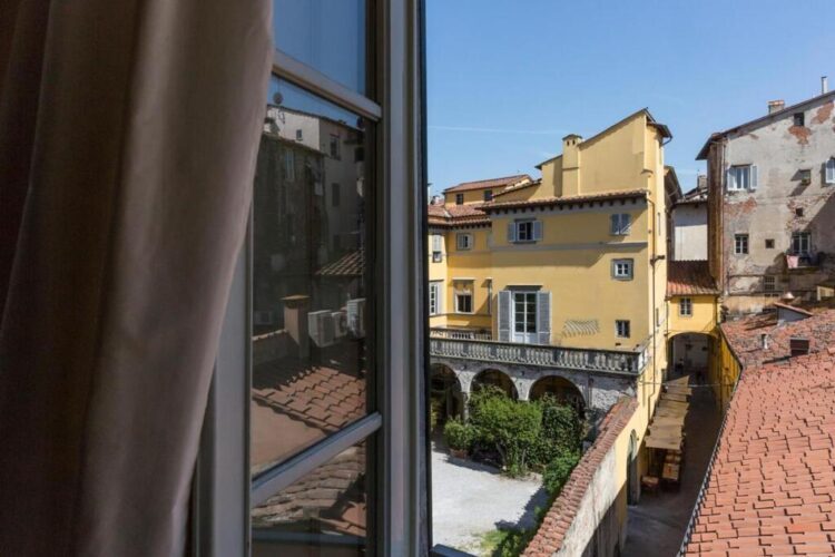 Hotellet Alla Corte degli Angelis placering i Lucca