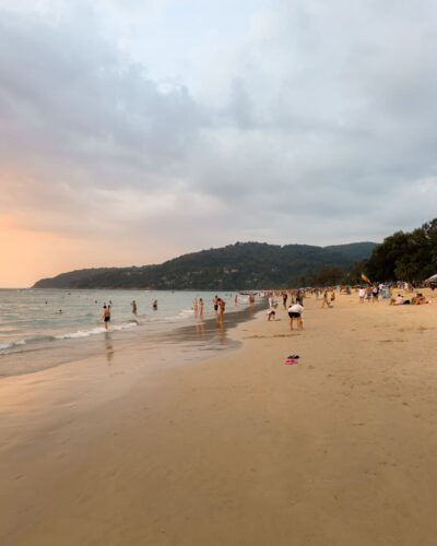 Karon ved solnedgang