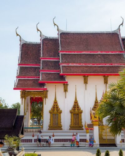 Wat Chalong tempel i Thailand