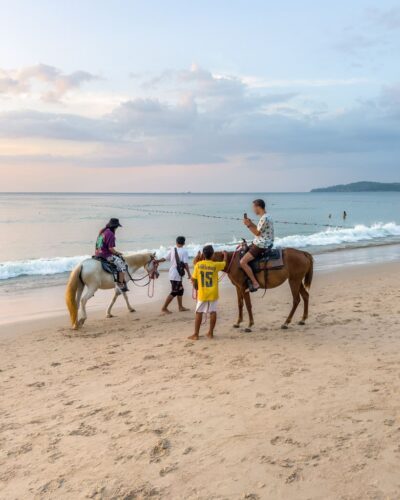 Hesteridning på Bang Tao