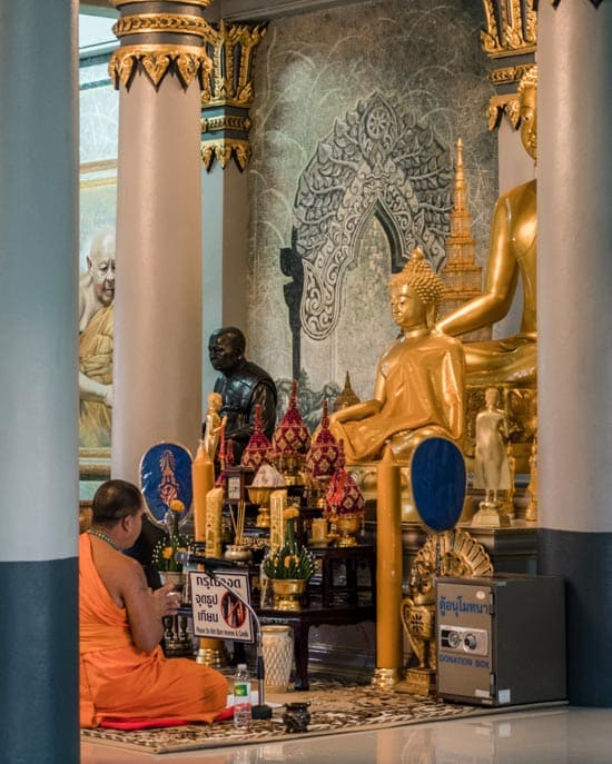 Munk i Thailand